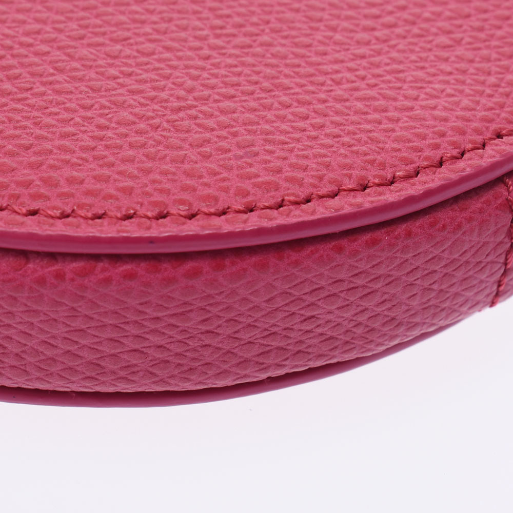 Celine Pink Wallet Calfskin Round - Picture 5 of 12